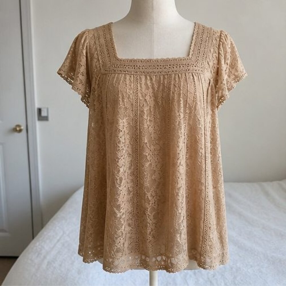 Camel Tunic Blouse
